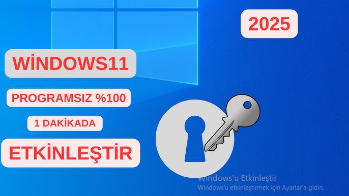 Windows 11 Programsız Etkinleştirme